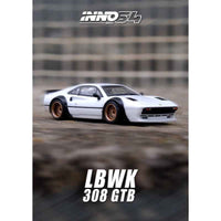 Inno 64-LBWK308-WHI 1/64 LBWK 308 GTB White