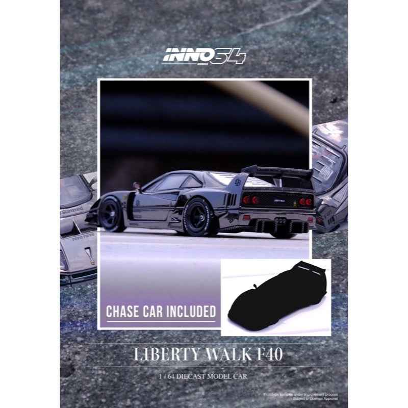 Inno 64-LBWKF40-CHB LBWK F40 Chrome Black