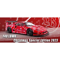 Inno 64-LBWKF40-XMAS23 1/64 LBWK F40 X'Mas 2023 Special Edition