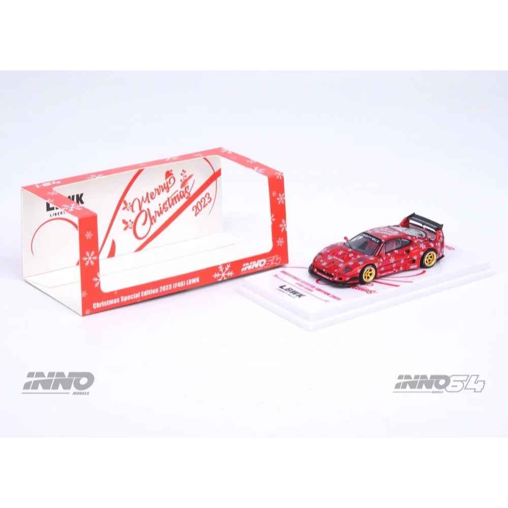 Inno 64-LBWKF40-XMAS23 1/64 LBWK F40 X'Mas 2023 Special Edition