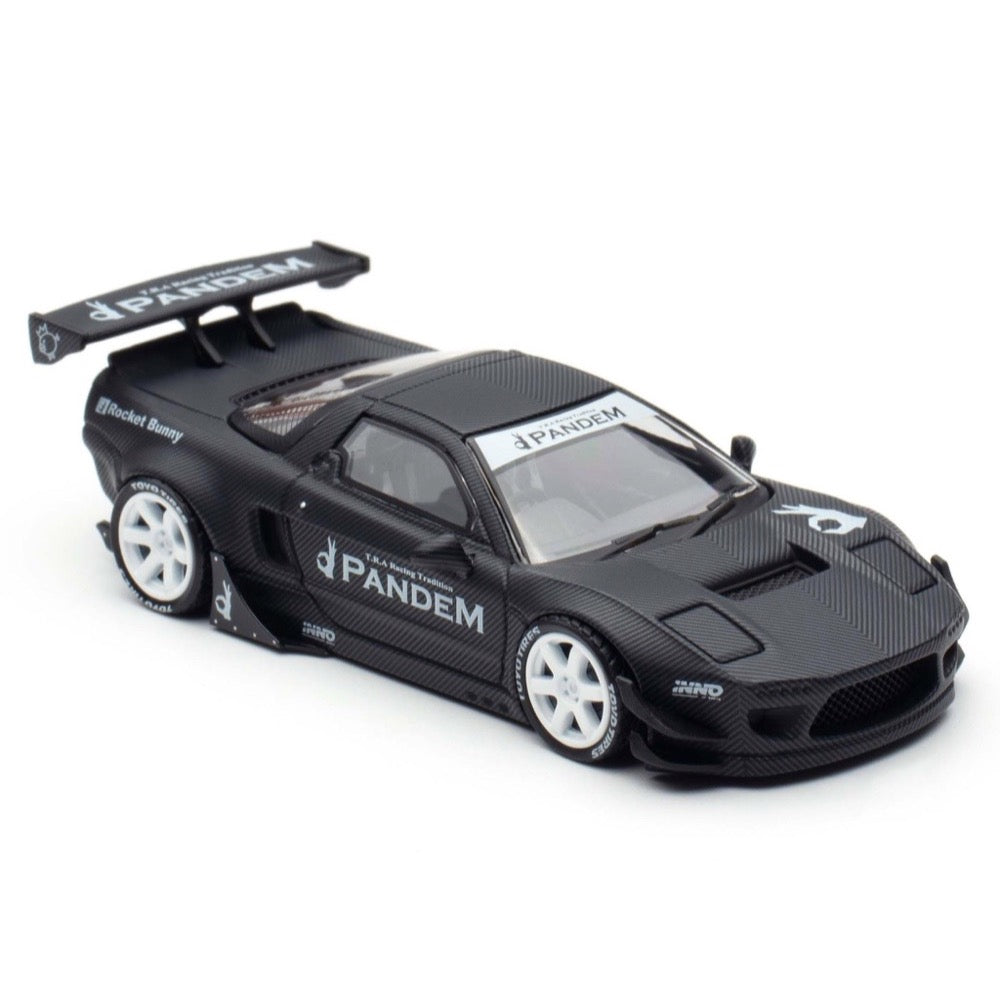 Inno 1/64 NSX NA1 Rocket Bunny Full Carbon Black Chrome Chase Car Indonesia Diecast Expo
