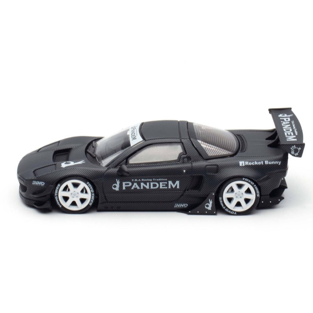 Inno 1/64 NSX NA1 Rocket Bunny Full Carbon Black Chrome Chase Car Indonesia Diecast Expo