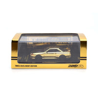 Inno 1/64 Nissan Skyline GT-R R32 Top Secret Chrome Gold TMCS 2025 Event Edition