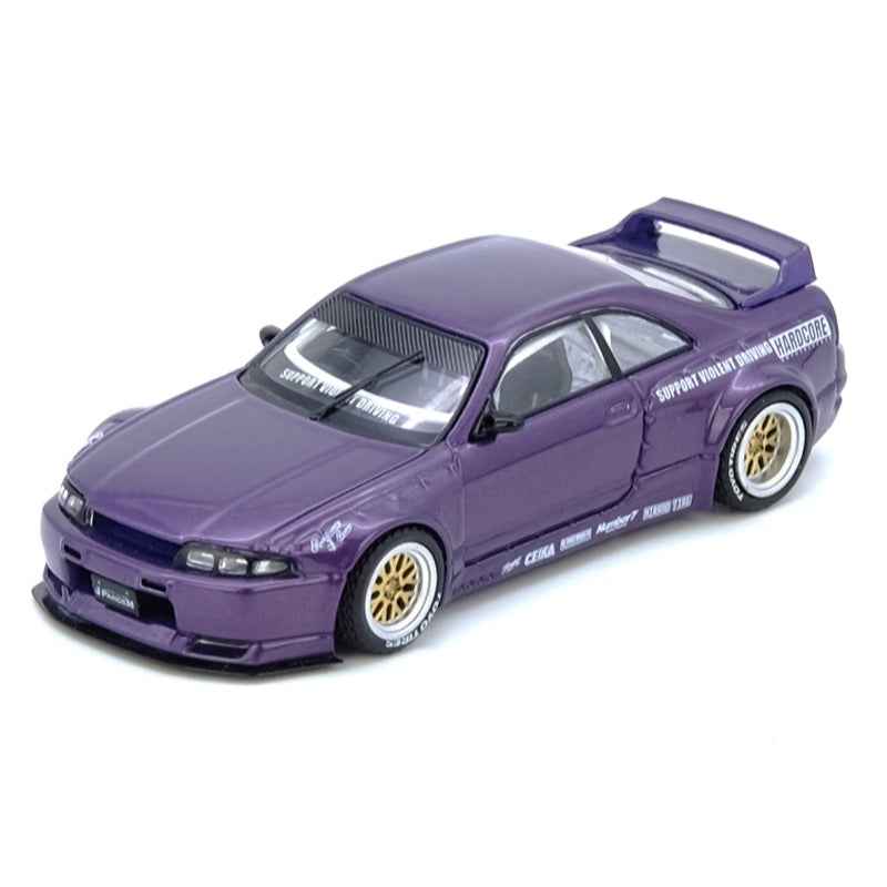 Inno 64-R33P-PPL 1/64 Nissan Skyline GT-R R33 Pandem Rocket Bunny Purple