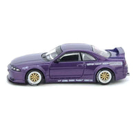 Inno 64-R33P-PPL 1/64 Nissan Skyline GT-R R33 Pandem Rocket Bunny Purple