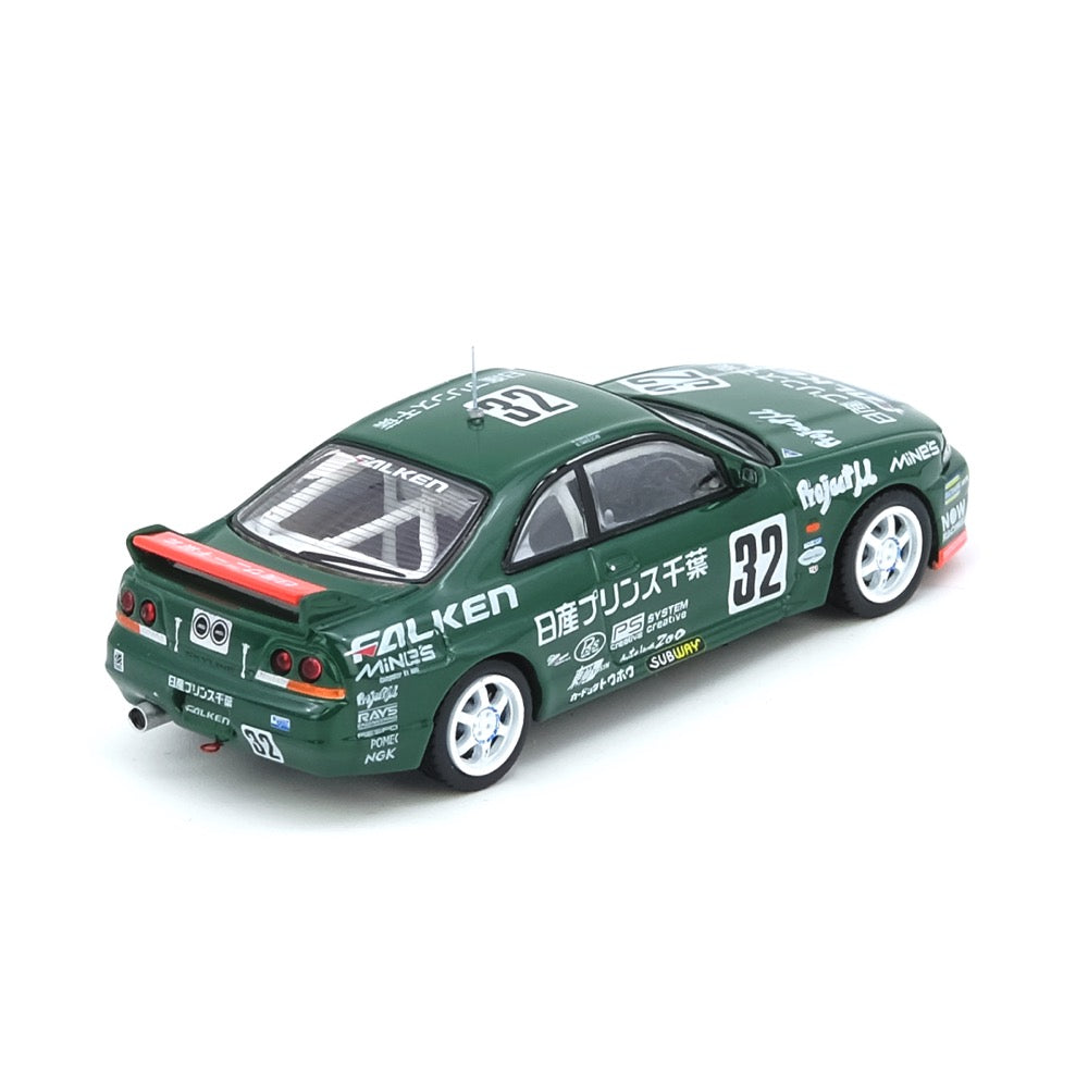 Inno 1/64 Nissan Skyline GT-R R33 No.32 Prince Chiba Falken N1 Super Endurance Series