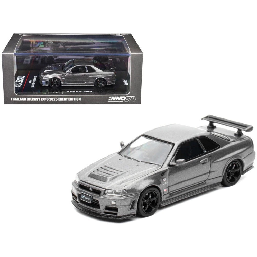 Inno 1/64 Nissan Skyline GT-R R34 Z-Tune Thailand Diecast Expo 2025 Event Edition