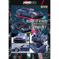 Inno 64-R35TS-HKTS24 1/64 Nissan GT-R (R35) NISMO 2024 Tuned by Top Secret Hong Kong Toy Car Salon Sp