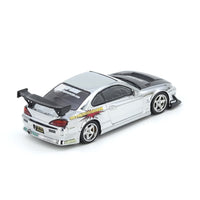 Inno 1/64 Silvia S15 Top Secret Chrome Silver TASKL25