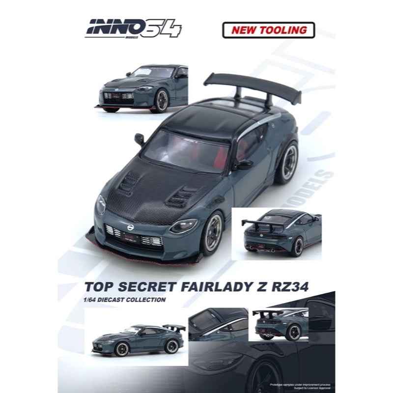 Inno 64-Z34TS-SG Top Secret Fairlady Z RZ34 Stealth Gray