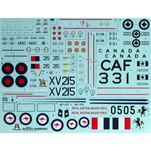 Italeri 1/72 C130 E/H Hercules
