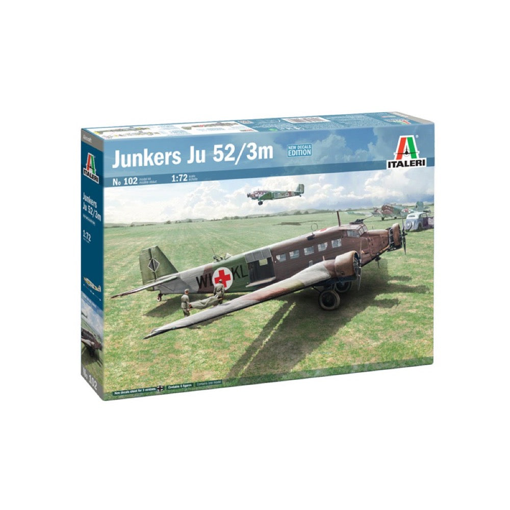 Italeri 0102S 1/72 Junker Ju-52/3m