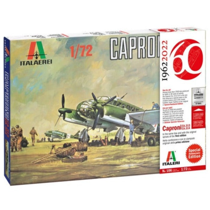 Italeri 0106 1/72 Caproni Ca. 313/314 Vintage Special Anniversary Edition
