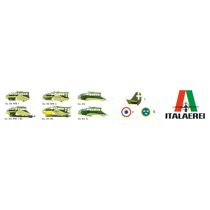 Italeri 0106 1/72 Caproni Ca. 313/314 Vintage Special Anniversary Edition