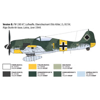 Italeri 1/72 Fw 190 A-8/F Aces Super Decal Sheet