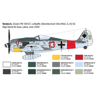 Italeri 1/72 Fw 190 A-8/F Aces Super Decal Sheet