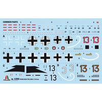 Italeri 1/72 Fw 190 A-8/F Aces Super Decal Sheet