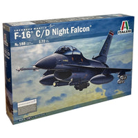 Italeri 0188S 1/72 F-16C/D Night Falcon