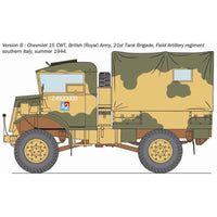 Italeri 0233S 1/35 Chevrolet 15 CWT 80th D-Day Anniversary