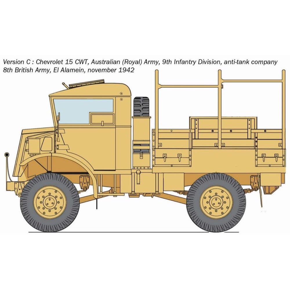 Italeri 0233S 1/35 Chevrolet 15 CWT 80th D-Day Anniversary