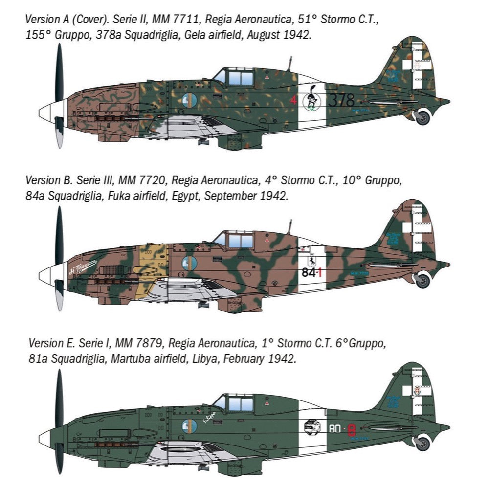 Italeri 1/32 Macchi MC.202 Early Series