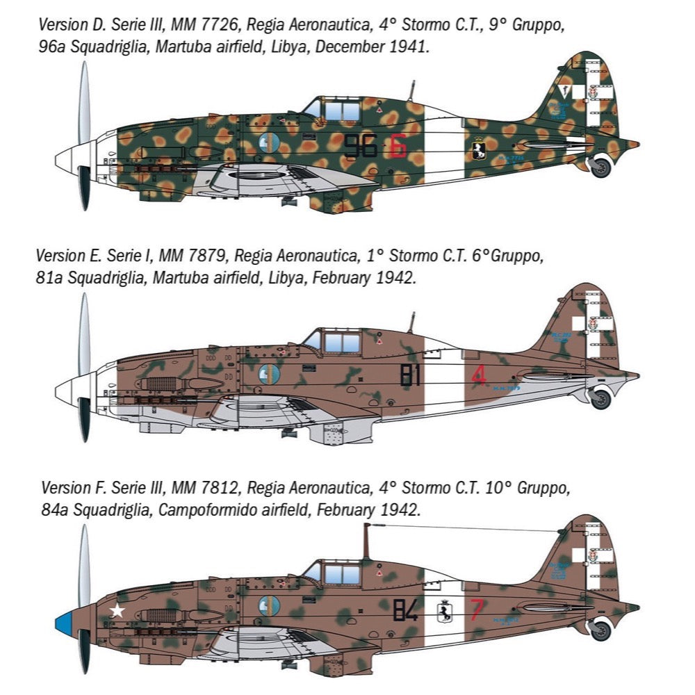 Italeri 1/32 Macchi MC.202 Early Series