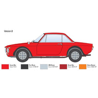 Italeri 1/24 Lancia Fulvia Coupe 1.6 HF Fanalone Model Kit