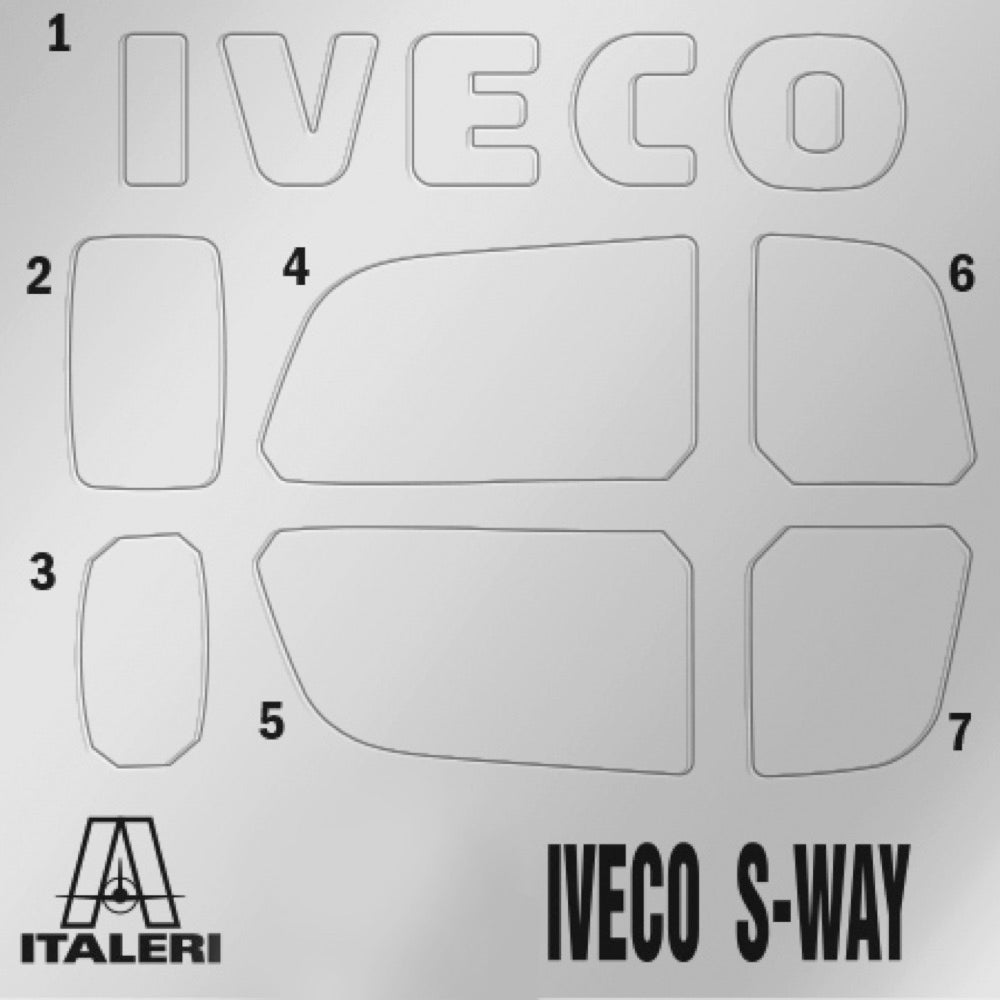 Italeri 1/24 Iveco S-Way Abarth Model Kit
