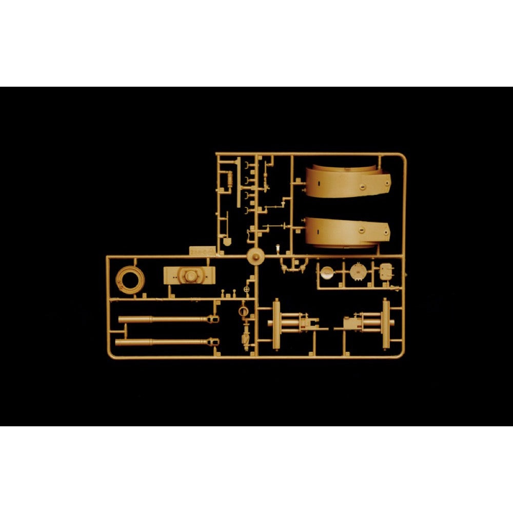 Italeri 1/35 Pz. Kpfw. VI Tiger I Ausf. E (Tp) Early Production Rubber Tracks Link And Length Tracks