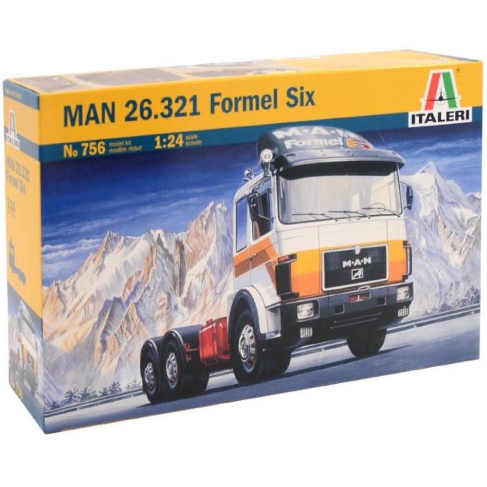 Italeri IT0756S 1/72 MAN 26.321 Formel Six