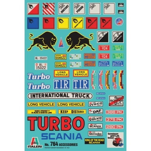 Italeri 0764S 1/24 Truck Accessories