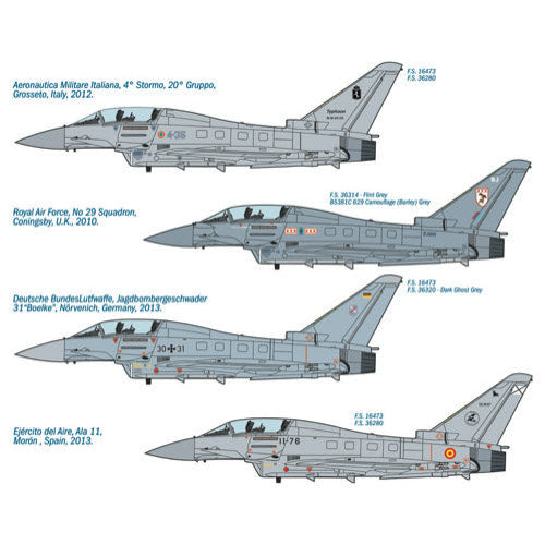 Italeri 1340 1/72 EF2000 Typhoon
