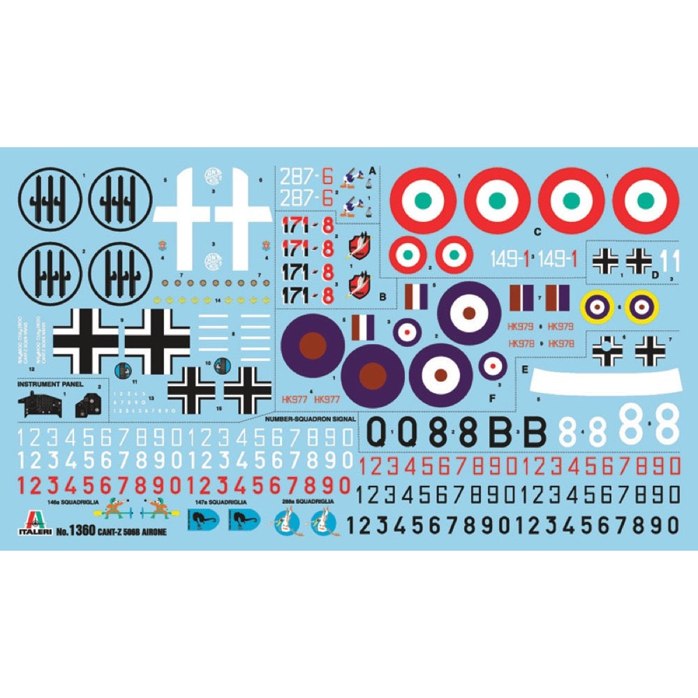 Italeri 1360 1/72 Cant Z 506 Airone