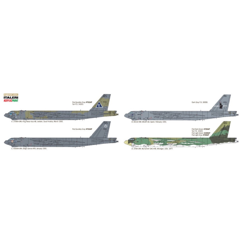 Italeri 1378 1/72 B-52G Stratofortress