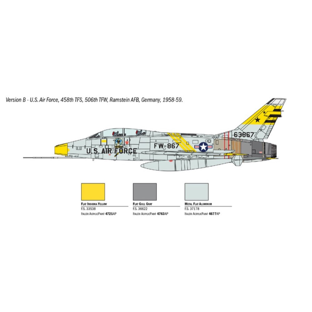 Italeri 1398 1/72 F-100F