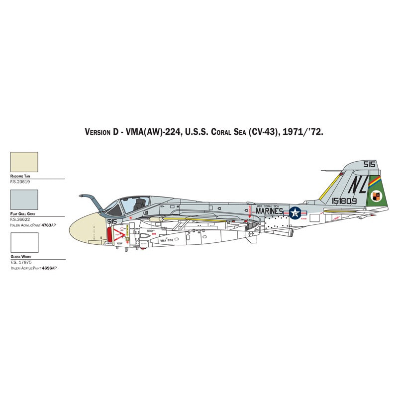 Italeri 1405S 1/72 KA-6D Intruder