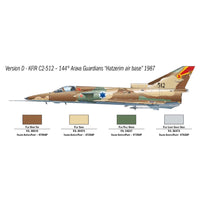 Italeri 1408 1/72 Kfir C.2 IAF 8001283014083
