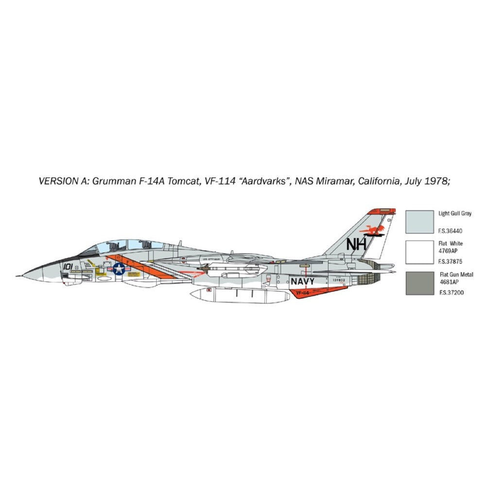 Italeri 1414 1/72 F-14A Tomcat