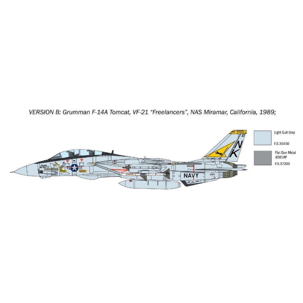Italeri 1414 1/72 F-14A Tomcat