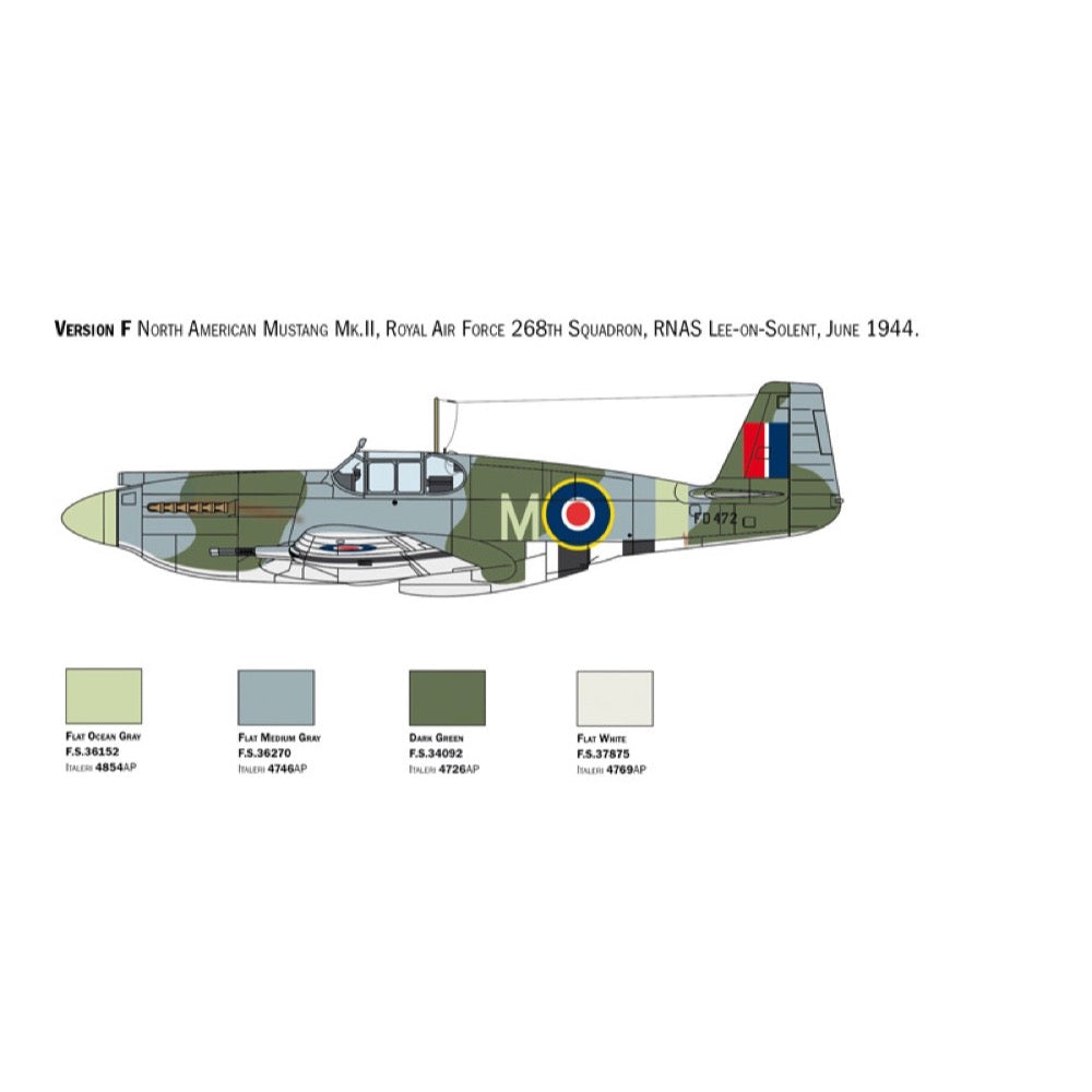 Italeri 1423S 1/72 P-51A Mustang