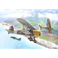 Italeri 1437 1/72 Fiat CR.42 Falco Battle of Britain Plastic Model Kit
