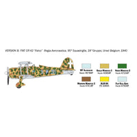 Italeri 1437 1/72 Fiat CR.42 Falco Battle of Britain