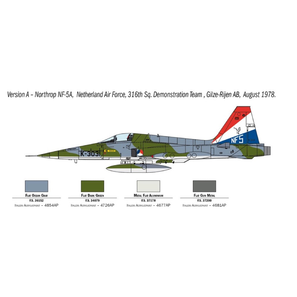 Italeri 1441S 1/72 F-5A Freedom Fighter