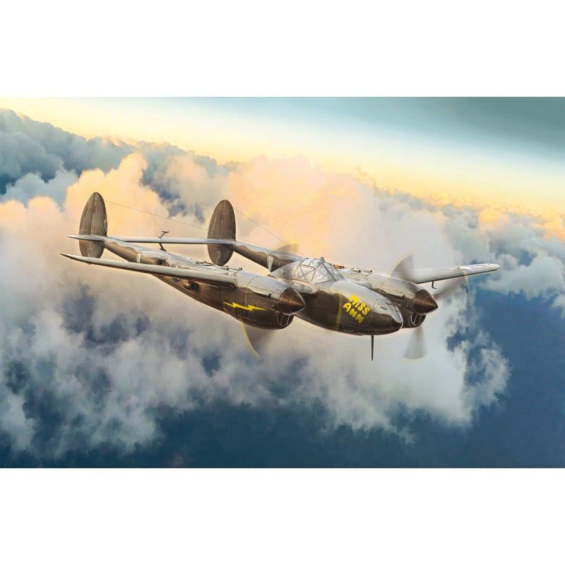 Italeri 1446 1/72 P-38J Lightning Plastic Model Kit