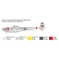 Italeri 1446 1/72 P-38J Lightning 8001283014465