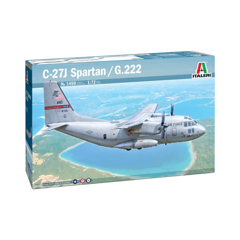 Italeri 1450S 1/72 C-27J/G.222 Spartan Super Decal Sheet Plastic Model Kit