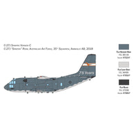 Italeri 1450S 1/72 C-27J/G.222 Spartan Super Decal Sheet