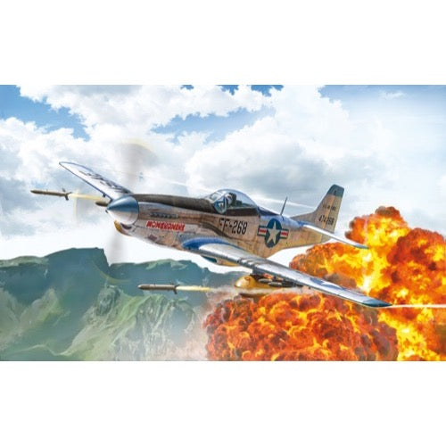 Italeri 1452 1/72 F-51D Korean War with Super Decal Sheet