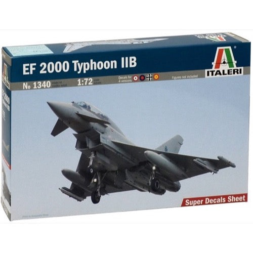 Italeri 1457 1/72 Eurofighter Typhoon EF-2000 In RAF Service Super Decal Sheet