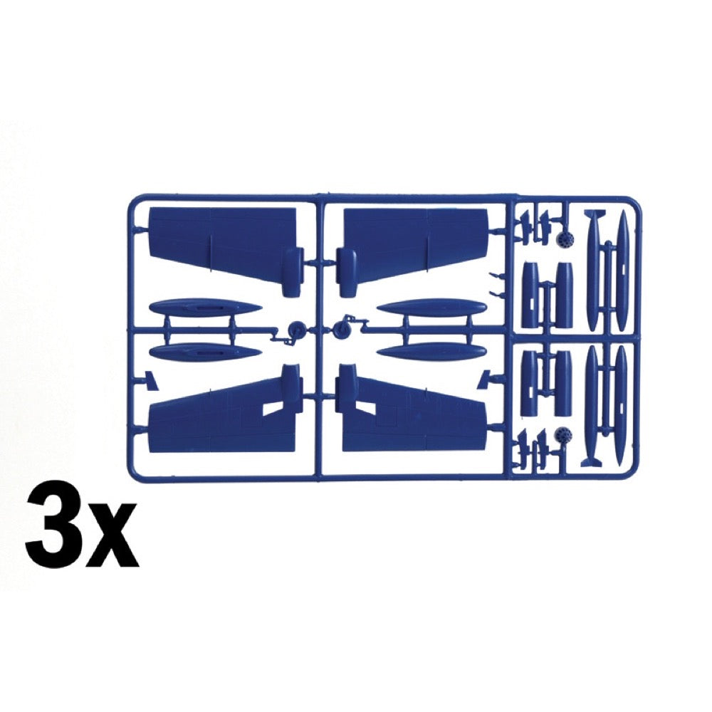 Italeri 1461S 1/72 Macchi MB 339 (3 Kits Included) P.A.N. 60th Anniversary Special Livery
